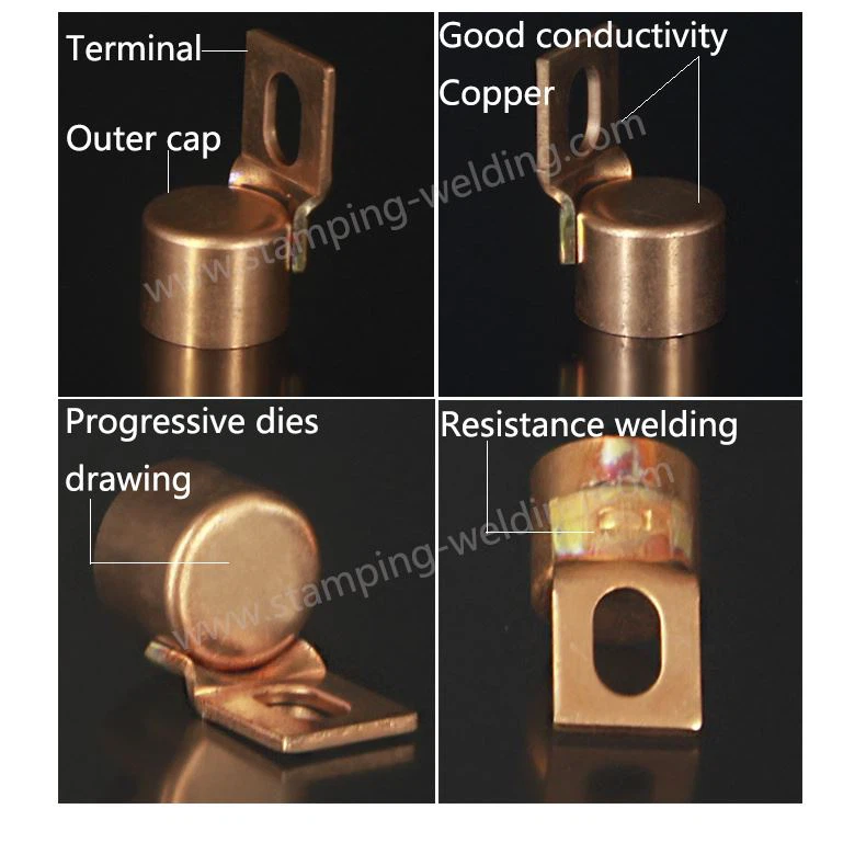 resistance welding for EV fuse outer cap contact resistance welding for EV fuse outer cap contact