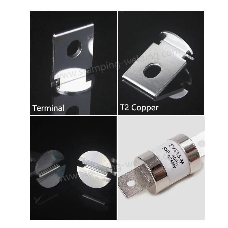 copper terminal for fuse