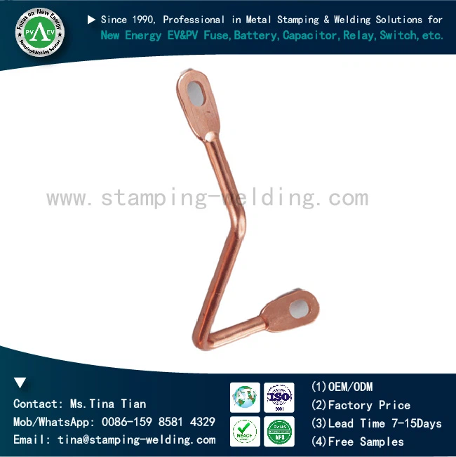 3D Bending Copper Busbar Export Supplier