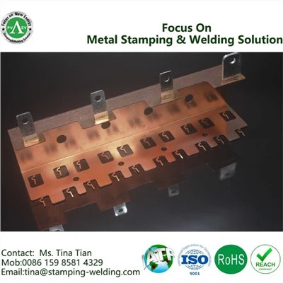 Bare Copper Automotive Busbar