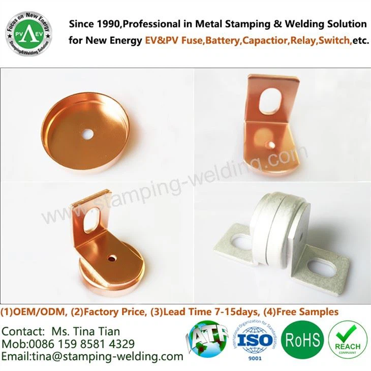 Copper End Cap Joined By Tin Brazing