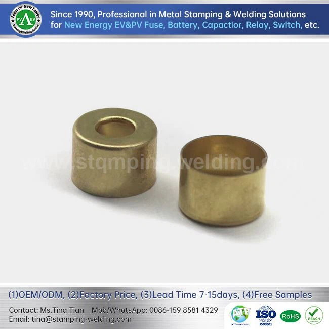 Brass Inner Cap For Electrical Fuse