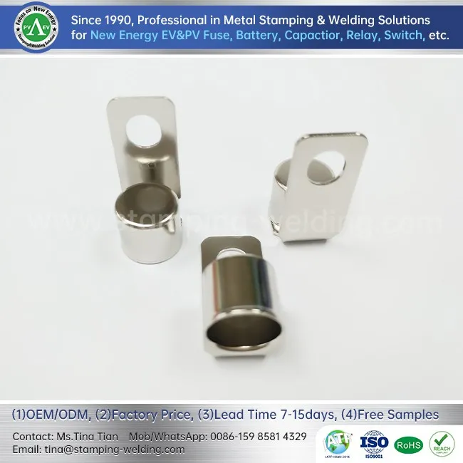 Copper Caps for Bolted Fuse For EV