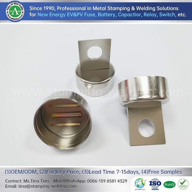 Copper Electrical Fuse Contact