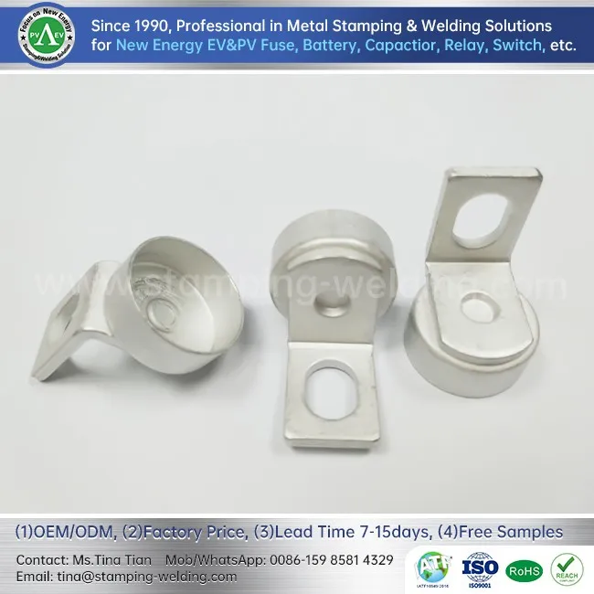 Copper Knife and Cap Brazing assembly for Car Fuse