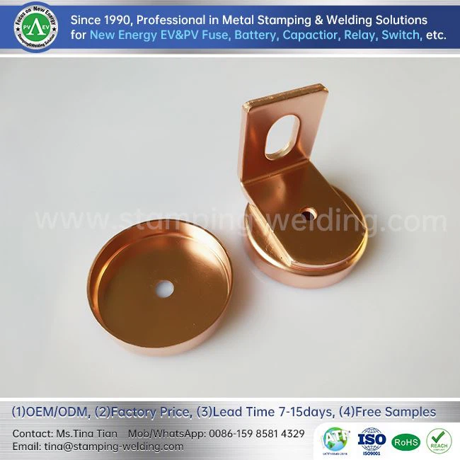 Copper Outer Cap For EV Fuse