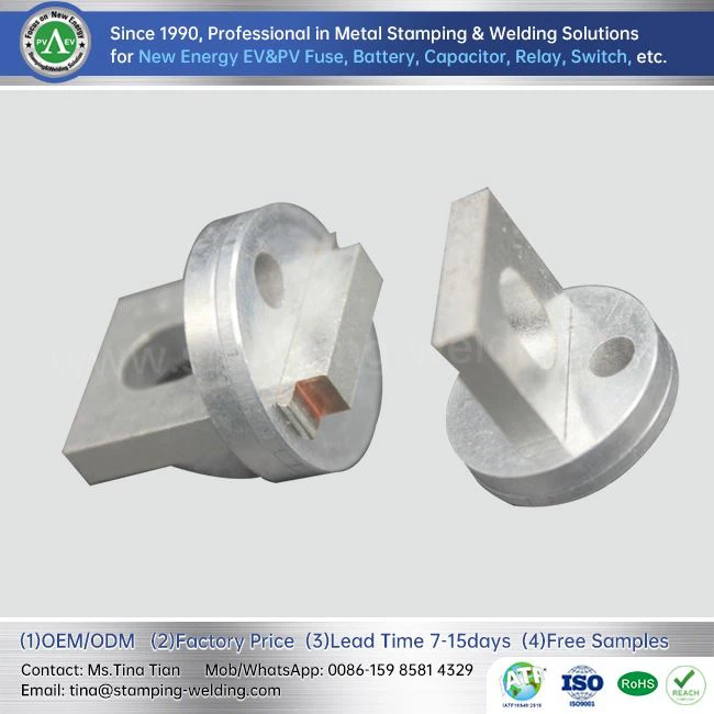 Fuse Copper Cap Contact Blade