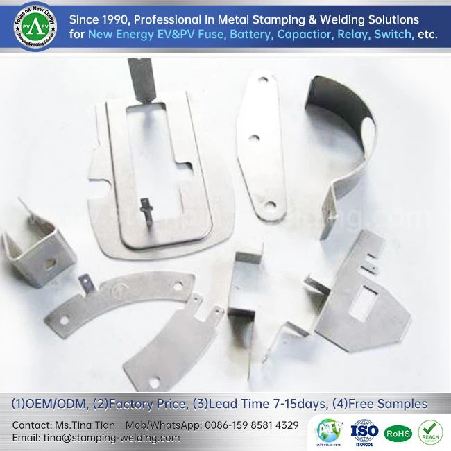 Galvanized Sheet Stamping Parts For DC Fuse