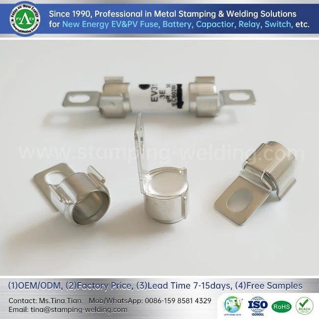 High Voltage Low Current Fuse Copper Outer End Cover