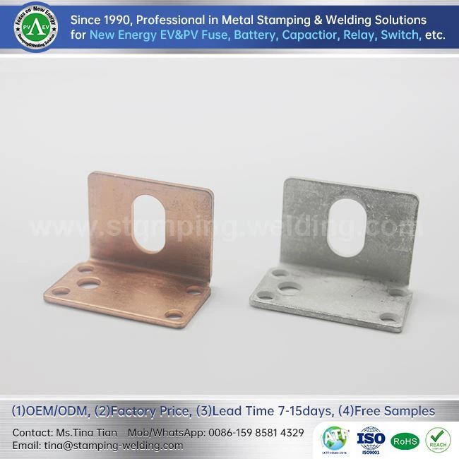 L-shaped Contact Knife For Photovoltaic Fuse