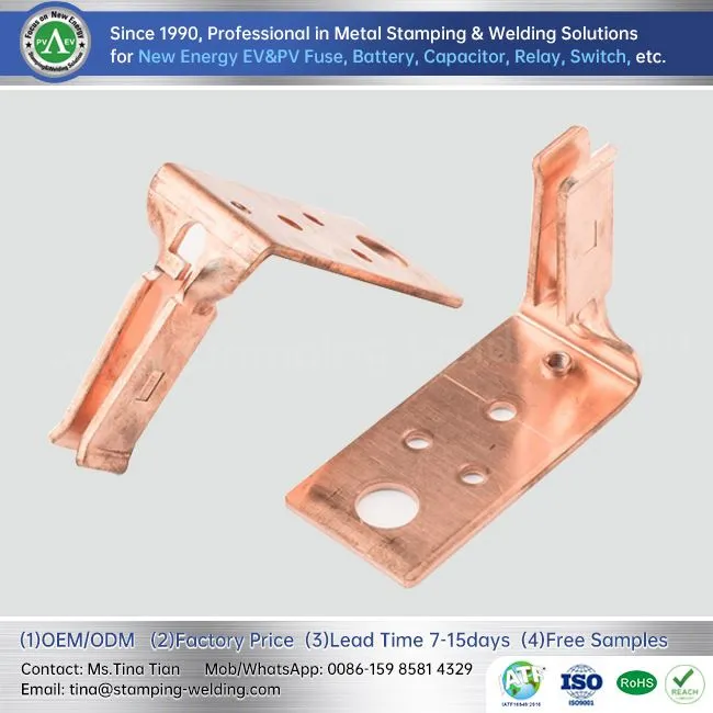 L-Type Fuse Holder Contact For EV