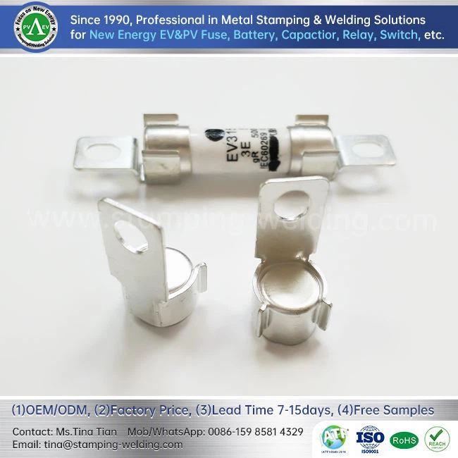 Round Pipe Caps For EV Fuse