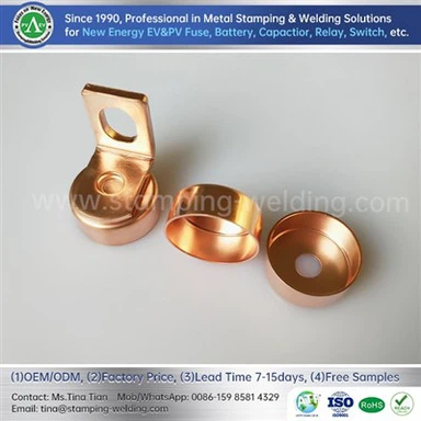 Copper Cap Contact For Eaton Bussmann Series EV Fuses