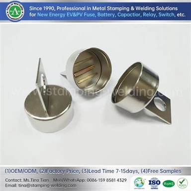 Copper Cap Contact For Electric Car Fuse