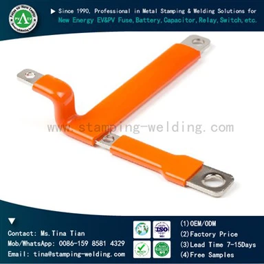 Flexible Pvc Dipped Copper Busbar