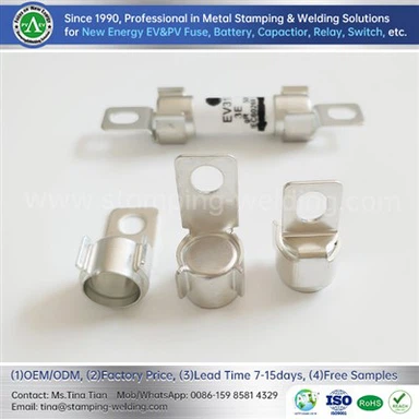 High Voltage Low Current Fuse Copper Outer End Cover