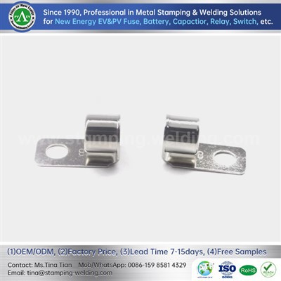 Integrated Caps For High Voltage Automotive Fuses