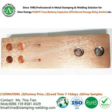 Busbar Mounting for High Voltage