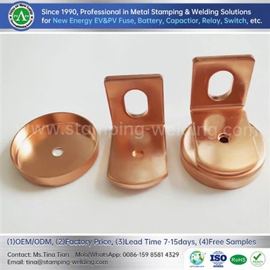 Copper Outer Cap For NH Cylindrical Fuse Link