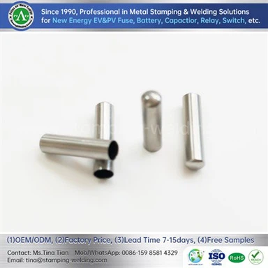SS304 Material One End closed Pipe Fittings for Sensor