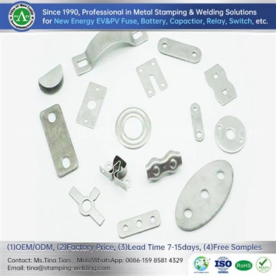 Stamped Steel Components With Zinc Coating
