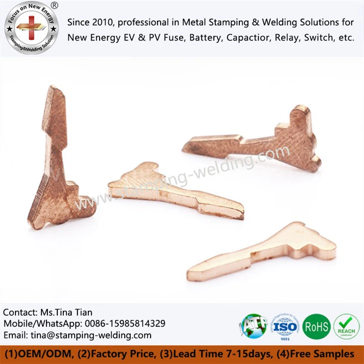 Stamped Copper Parts