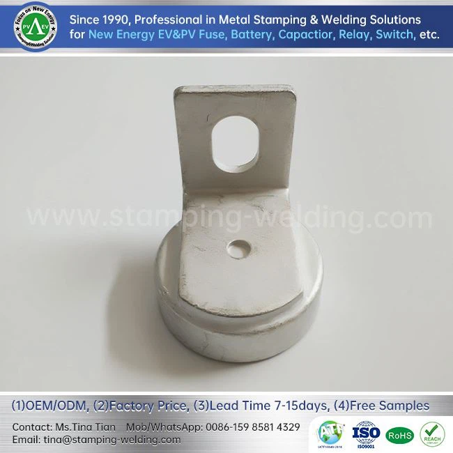 Matte Tin-plated Copper Contact For EV Fuse