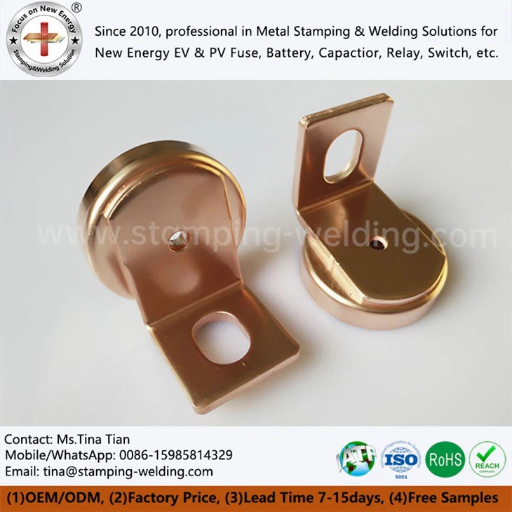 Copper End Cap For High-voltage Fuse