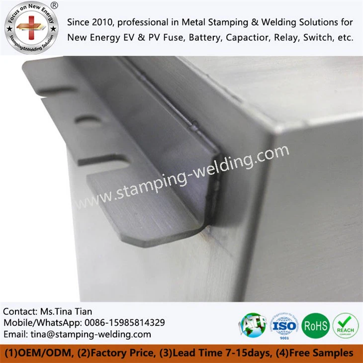 Stainless steel shell for power capacitor application