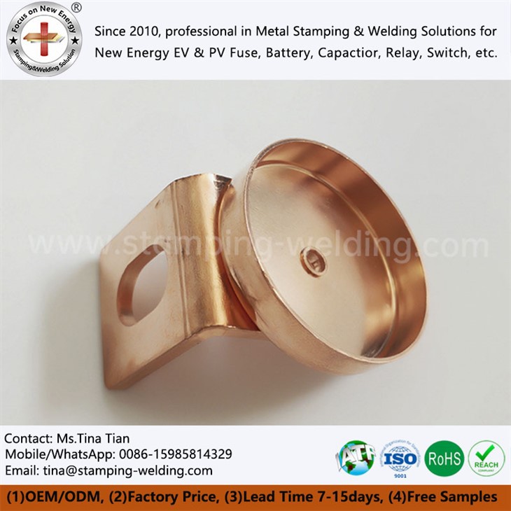 Copper Pipe Cap For New Energy Vehicles Fuse