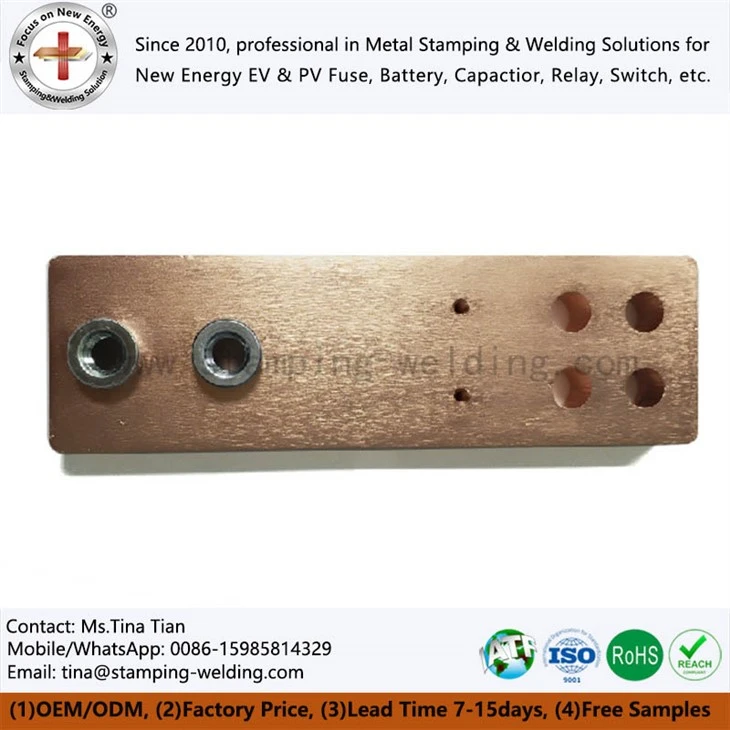 Copper Ground Busbar