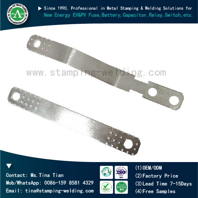Nickel-Plated Copper Busbars