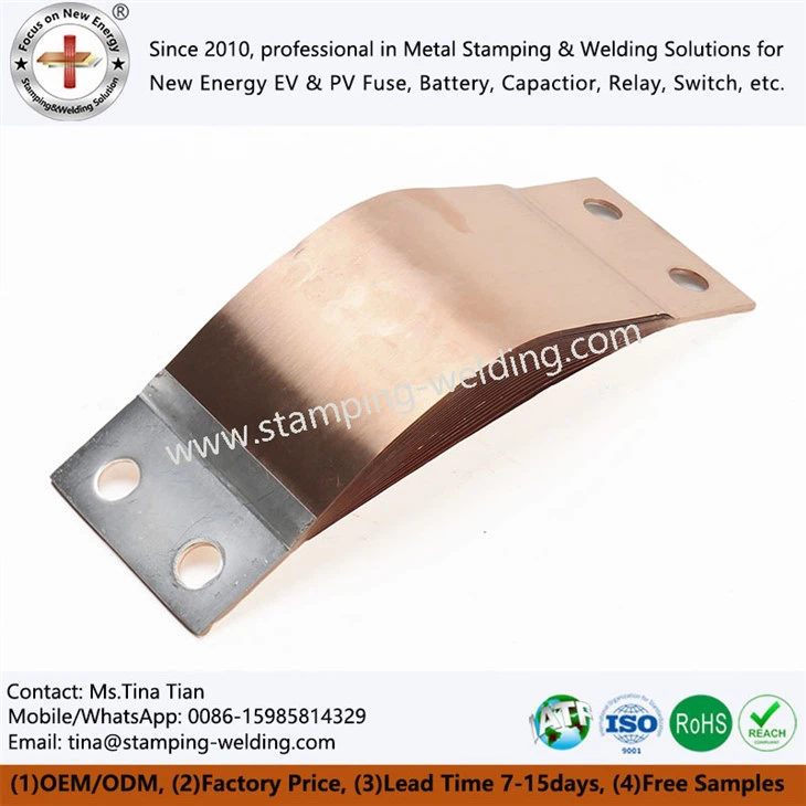 Flexible Insulated Copper Busbar Soft Connections
