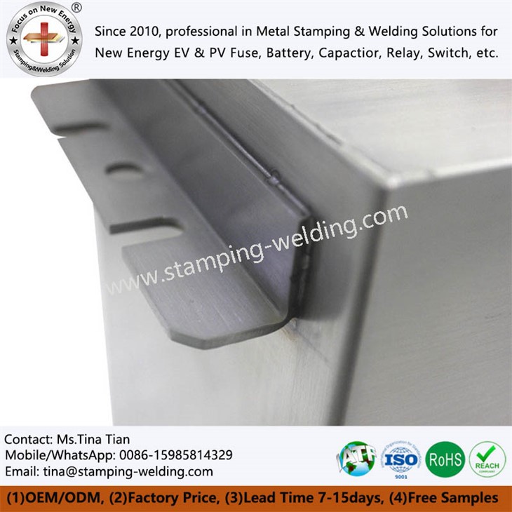 Stainless steel shell for power capacitor application