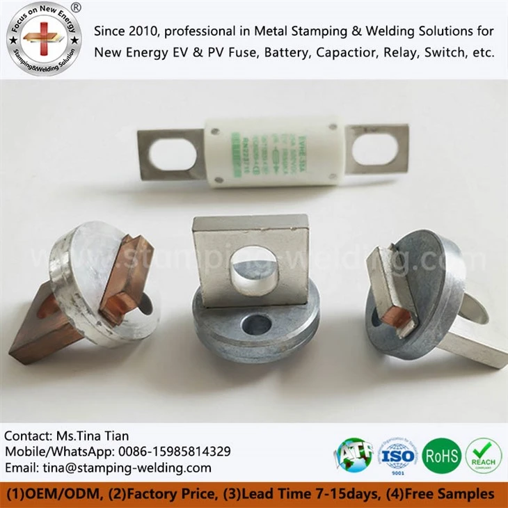 EV Fuse Copper Contact