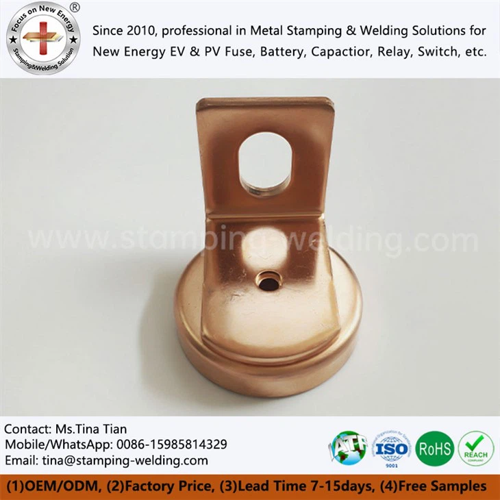 Copper Cap Contact for Vehicle Fuse