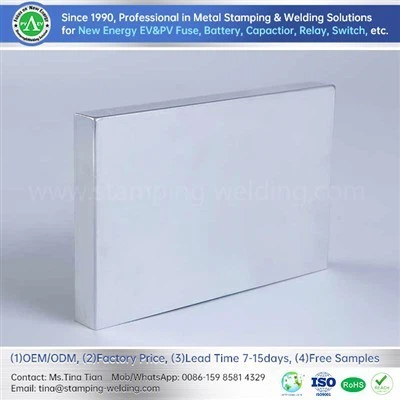 Aluminum deep drawing stamping battery shell
