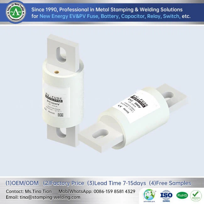 Blade Contact for Fast Fuses