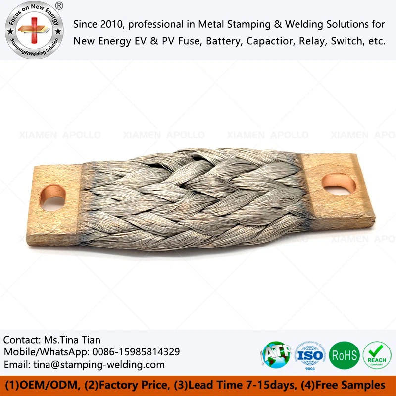 Copper Braided Busbars For Electrical