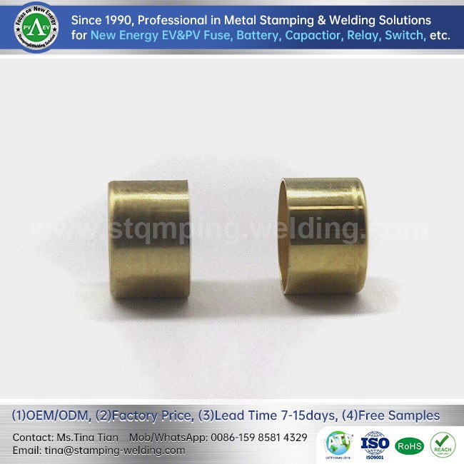 Brass Inner Cap  For Low Voltage Fuse