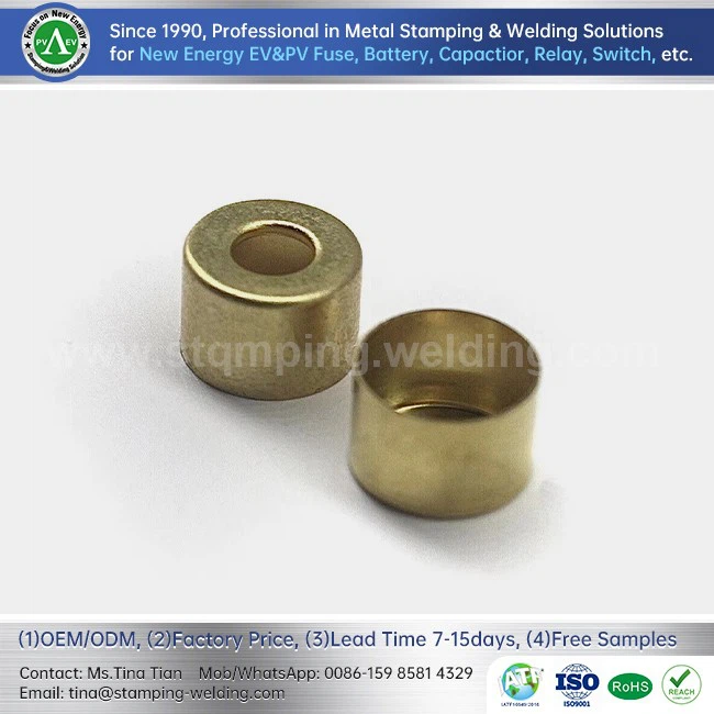 Brass Inner Caps Of Low Voltage Fuse