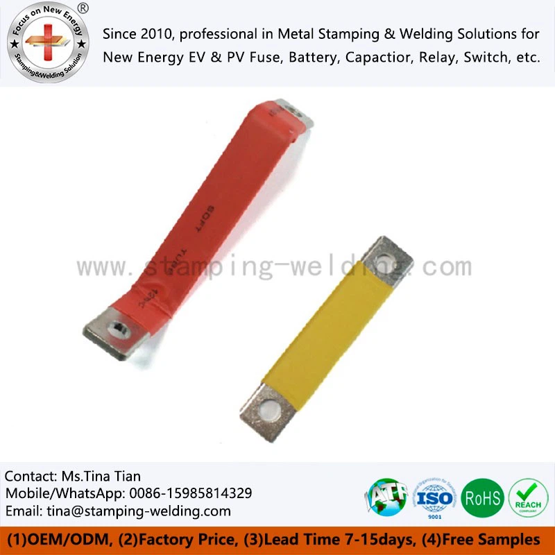 PE heat shrink tube insulated busbar