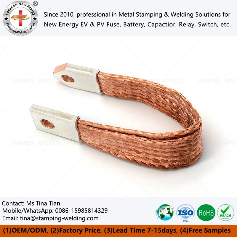 Braided Tin Coated Copper Flexible Wire Connectors