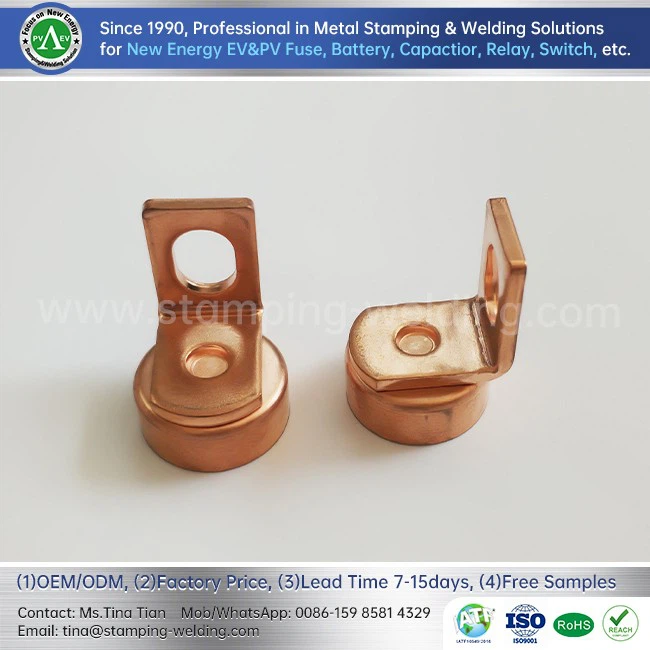 Copper Cap For PVH Series Solar Fuse