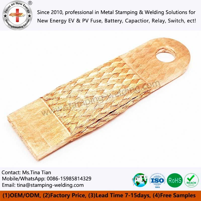 Copper Braided Busbars For Electrical