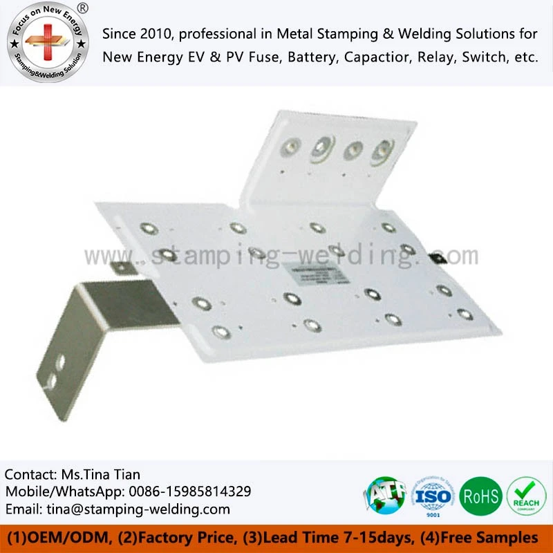 Laminated copper busbar