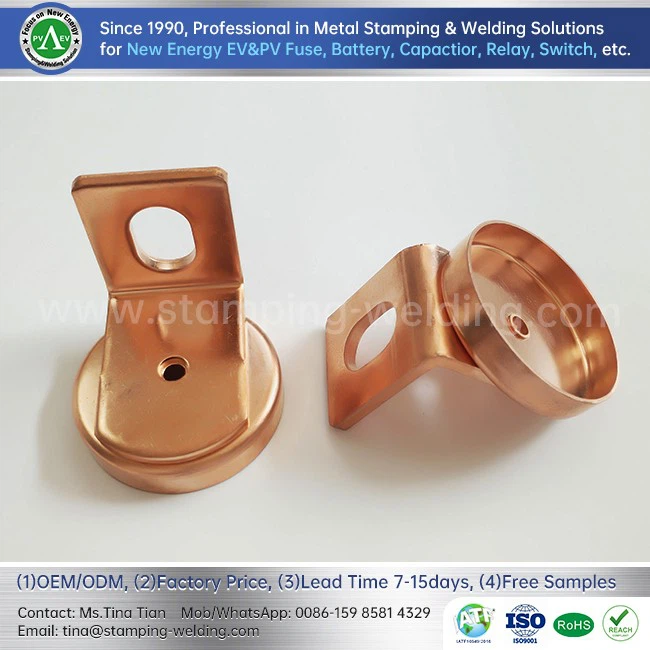 Copper Outer Cap For EV Fuse