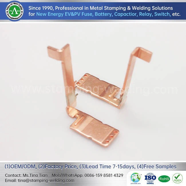 Copper Pressed Stamped Parts