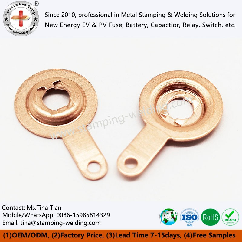 Metal stamping parts electric copper