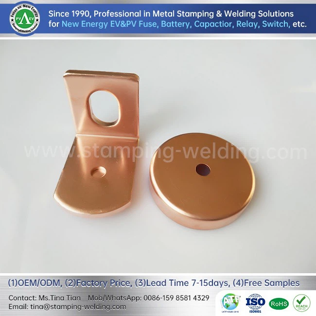 Copper Terminals For Automotive Fuse